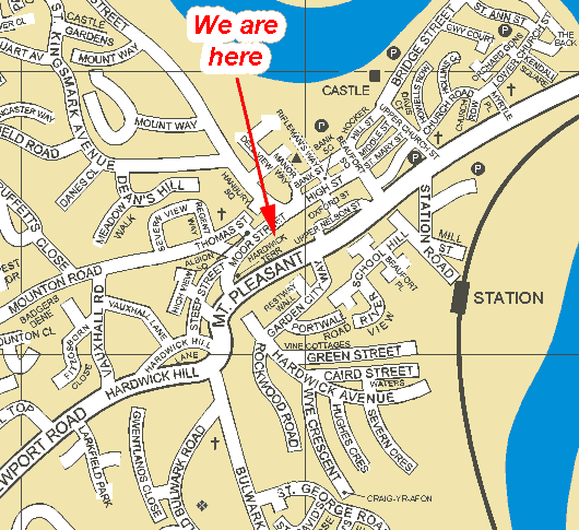 Chepstow map